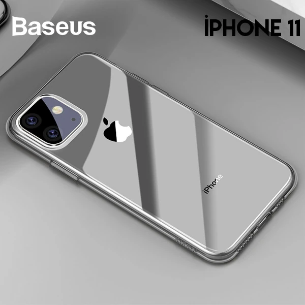 Baseus Simplicity Series iPhone 11 6.1inch Şeffaf Gel Silikon Kılıf-(5775) - Görsel 2