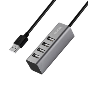 HOCO HB1 80cm Kablolu 4 Portlu USB Çoğaltıcı HUB Adaptör-(5775)