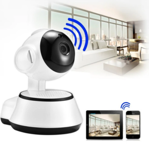 ALLY V380 1080P HD Gece Görüşlü Hareket Sensörlü WIFI Güvenlik Kamerası-(5775)