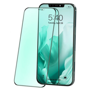 ALLY İPhone 12 Mini 5.4 Anti -Blue Green Light Göz Korumalı Tempered Full Ekran Koruyucu-(5775)