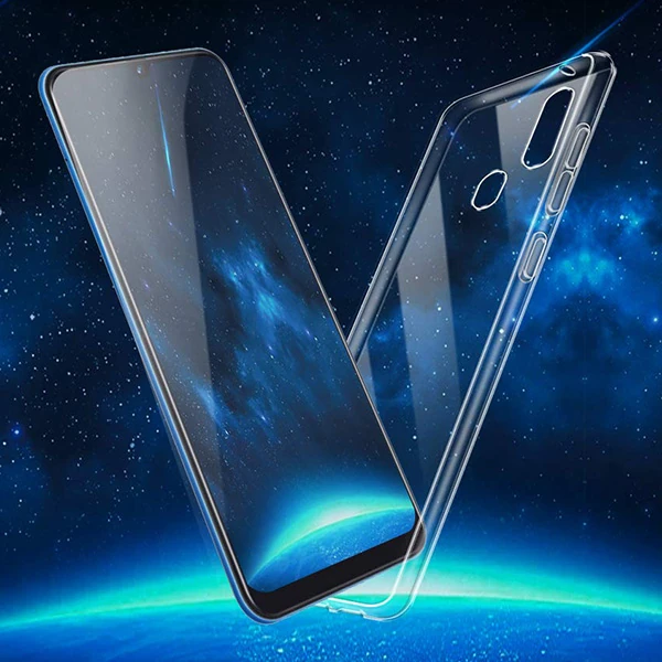 Ally Sm Galaxy A20/A30 Ultra Koruma Soft Şeffaf Silikon Kılıf-(5775) - Görsel 5