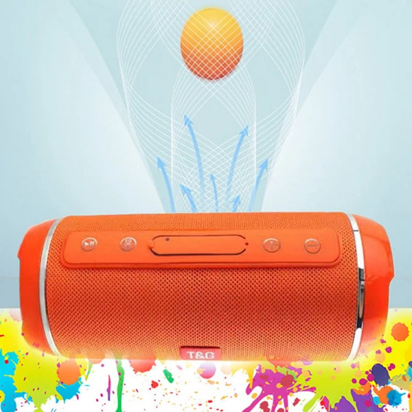 T&G TG116 Su Geçirmez Kablosuz Wireless Bluetooth 5.0 Hoparlör Speaker-(5775) - Görsel 5