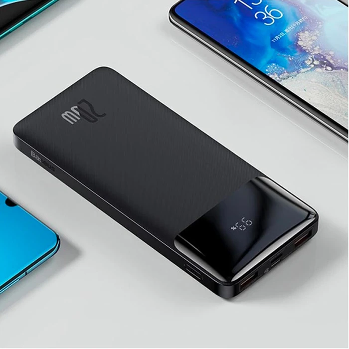Baseus Bipow 20W Hızlı Şarj 10000 mAh LED Göstergeli Powerbank-(5775) - Görsel 6