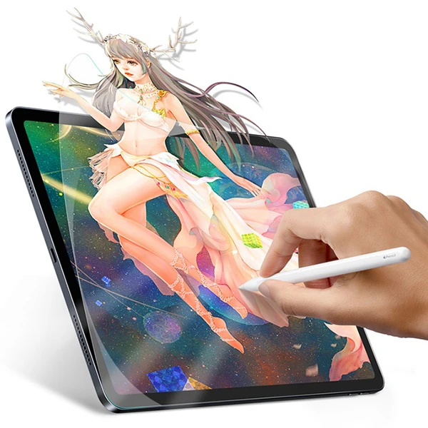 Baseus İpad Pro 12.9 İnch 2017 Paper Like Film Darbe Emici Pet Ekran Koruyucu-(5775) - Görsel 4