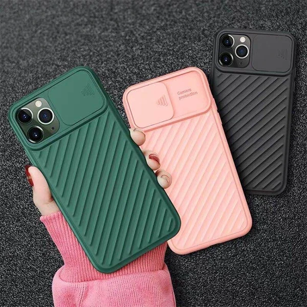 Ally İPhone 11 Pro 5.8 Kılıf Kamera Kapatan koruyucu Sürgülü Kılıf-(5775) - Görsel 6