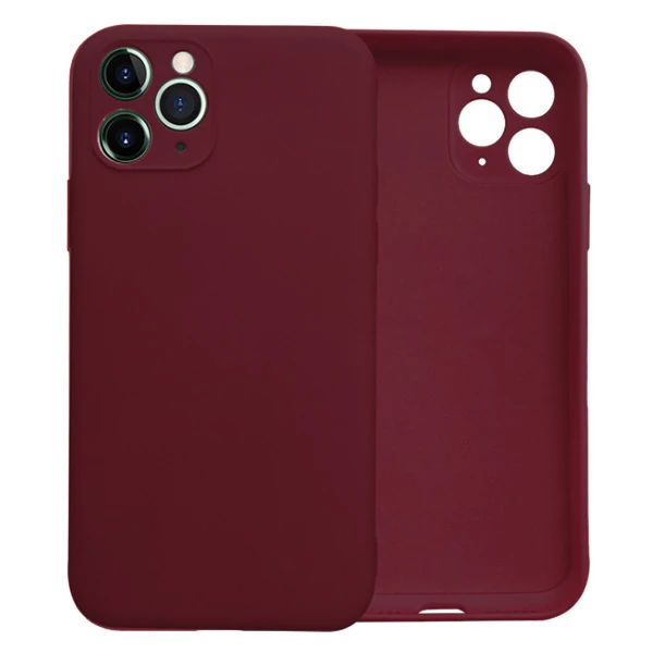 ALLY İPhone 11 Pro Kamera Korumalı Lansman Kılıf İçi Kadife Silikon Kılıf-(5775) - Görsel 2