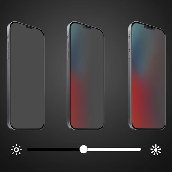 ALLY İPhone 12 PRO Max 6.7 3D Full Privacy Gizlilik Cam Ekran Koruyucu-(5775) - Görsel 3