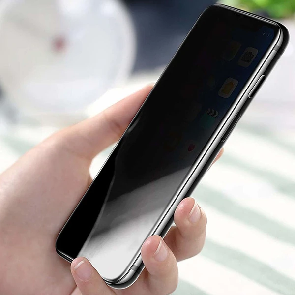 Xiaomi Redmi Note 8 3D Full Privacy Gizlilik Tempered Cam Ekran Koruyucu-(5775) - Görsel 2