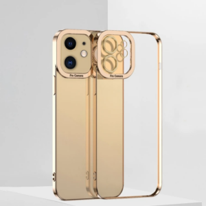 ALLY Fashion Series iPhone 11 6.1inç Kılıf Renkli Kenar Lazer Çerçeveli Silikon Kılıf-(5775)