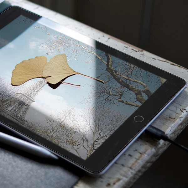 ALLY İPad Pro/Air 310.5 İnch Paper Like Film Darbe Emici Pet Ekran Koruyucu-(5775) - Görsel 5