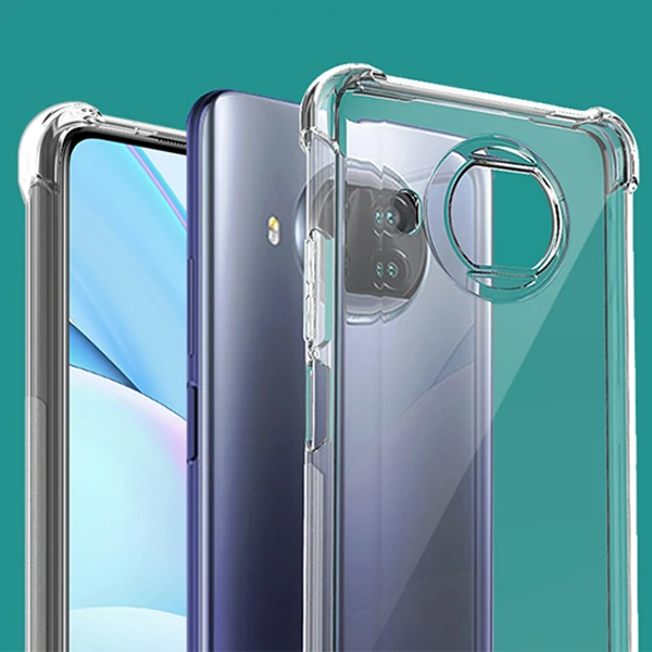 Xiaomi Mi 10T Lite 5G Anti-Drop Shockproof Darbe Emici Silikon Kılıf-(5775) - Görsel 4