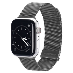 Dux Ducis Apple Watch 38/40/41MM için Milanese Premium Milano Loop Kayış Kordon-(5775)