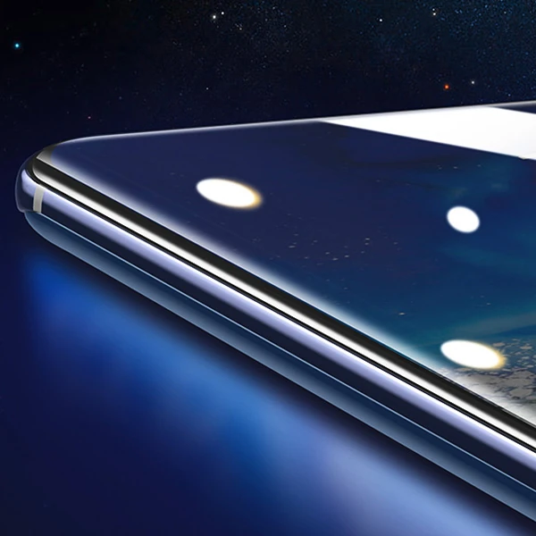 BASEUS Curved- Galaxy S20 Ultra Full Kaplama UV Tempered Cam Koruyucu 2Adet-(5775) - Görsel 4