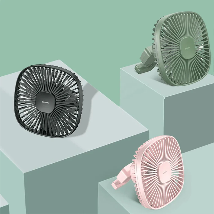 BASEUS Natural Wind Mıknatıslı Araç Arka Koltuk Vantilatör Fan Soğutucu-(5775) - Görsel 6