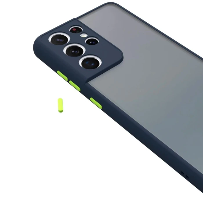 SM Galaxy S21 Ultra Ultra Kamera Korumalı Premium Silikon Kılıf-(5775) - Görsel 6