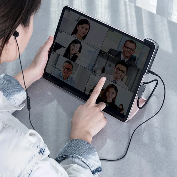 BASEUS Bending Angle No.7 Çok fonksiyonlu 6 Port Type-C Hub (CAHUB-CWJ0G)-(5775) - Görsel 4