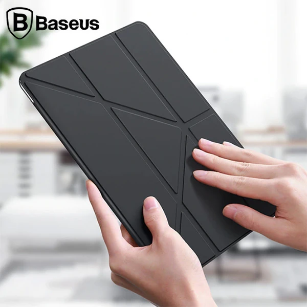 Baseus Y-Type Akıllı Deri Kılıf İPad 7 nesil 10.2inch Tablet Kılıf-(5775) - Görsel 2