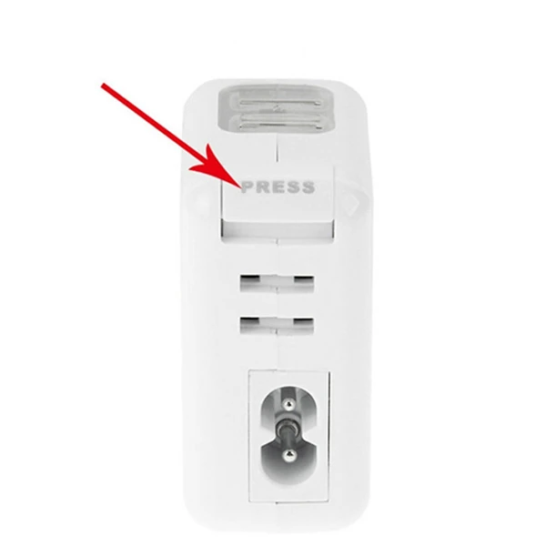 Haweel Universal Seyahat Şarj Adaptör İPhone Ve 1 Mikro Usb Şarj Kablosu Set-(5775) - Görsel 4