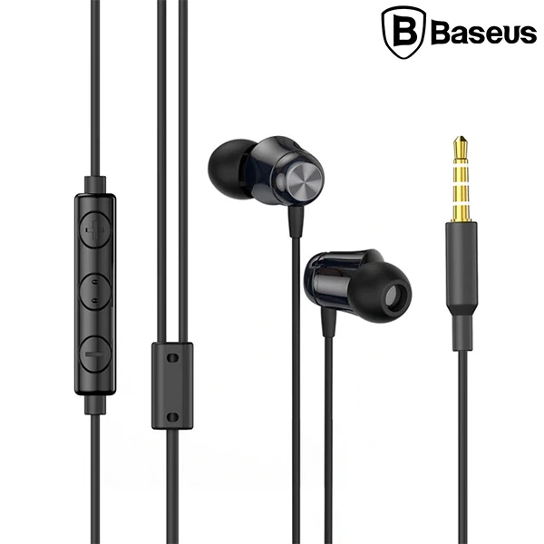 Baseus Encok H13 3.5mm Jack Mikrofonlu Kulak İçi Kulaklık Auriculares Fone De Ouvido-(5775) - Görsel 2
