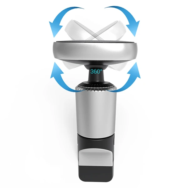 Floveme Güçlü Mıknatıslı 360 Döner Universal Araç Havalandırma Telefon Tutucu-(5775) - Görsel 4