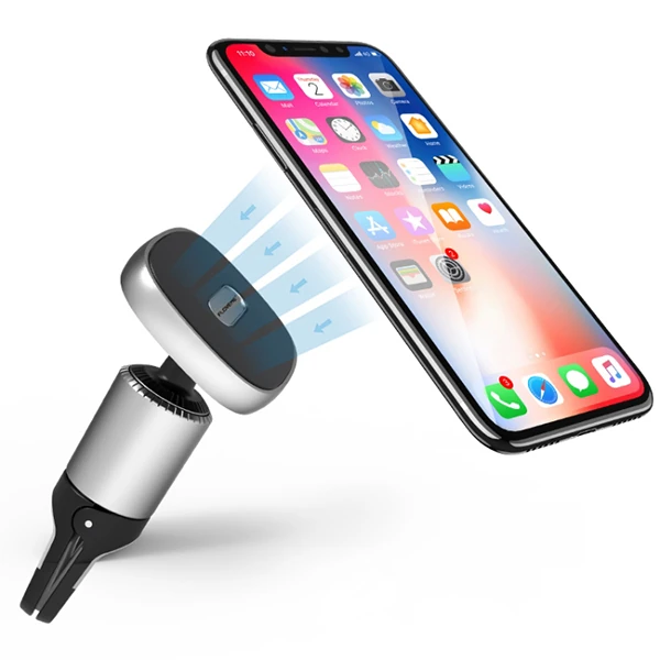 Floveme Güçlü Mıknatıslı 360 Döner Universal Araç Havalandırma Telefon Tutucu-(5775) - Görsel 5