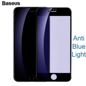 Baseus İPhone 7 Plus 8 Plus 3D Anti Blue Light Full Cam Ekran Koruyucu-(5775)