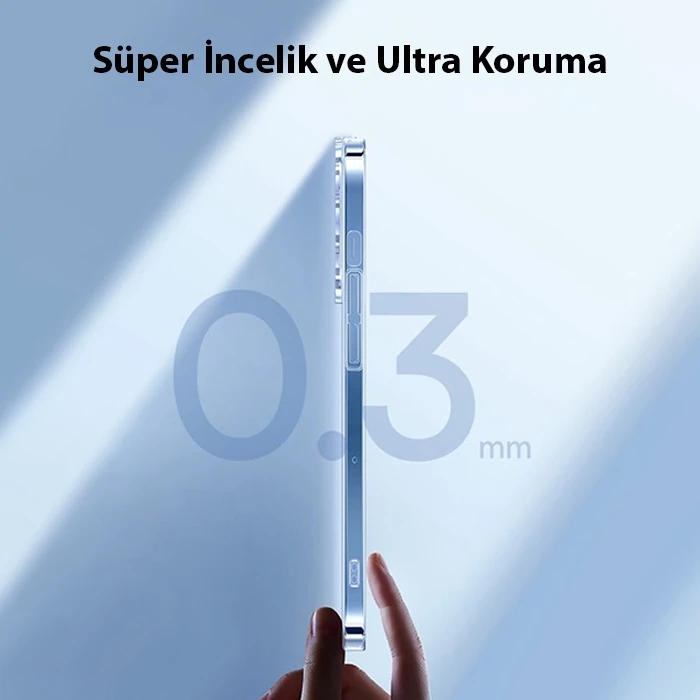 Baseus Crystal iPhone 14 Pro 6.1 Ultra-Thin Silikon Kılıf + Tempered Ekran Koruyucu Set-(5775) - Görsel 4