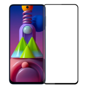 ALLY SM Galaxy M51 Full Glue Tempered Full Cam Ekran Koruyucu-(5775)