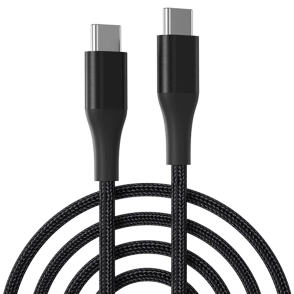 ALLY PD 100W 5A Hızlı Şarj Usb Type-C Kablo 1Metre Kevlar Kablo-(5775)