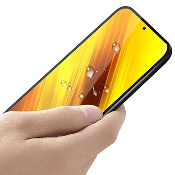 Xiaomi POCO X3 Full Glue Tempered Full Cam Ekran Koruyucu-(5775) - Görsel 5
