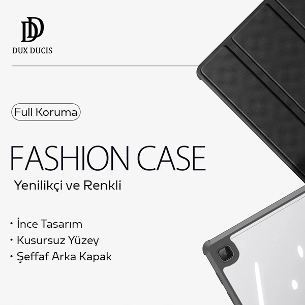 Dux Ducis SM Galaxy Tab A7 Lite T220-T225 Kılıf Mıknatıslı Toby Series-(5775) - Görsel 4