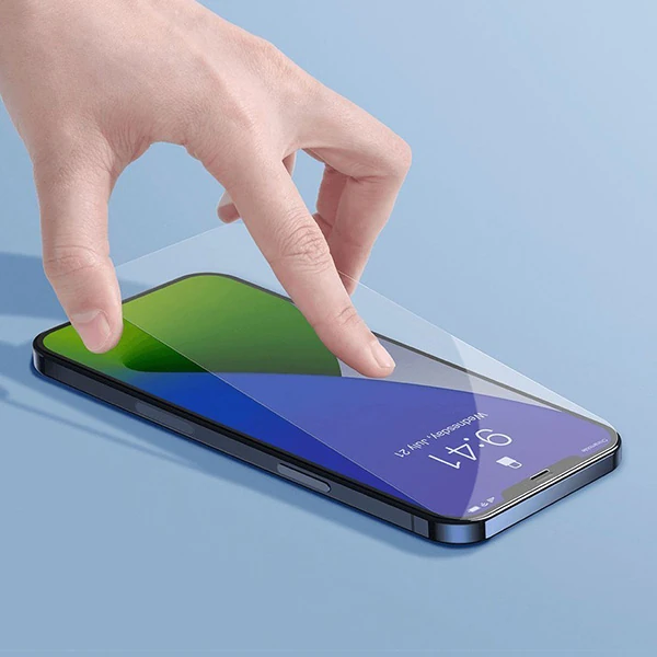 Baseus İPhone 12 Pro Max 6.7 0.3mm Ful Tempered Cam Ekran Koruyucu 2 Adet Set-(5775) - Görsel 3