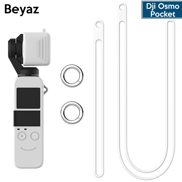 Ally Dji Osmo Pocket Koruyucu Silikon Kılıf+El Ve Boyun Strap Askısı-(5775) - Görsel 2