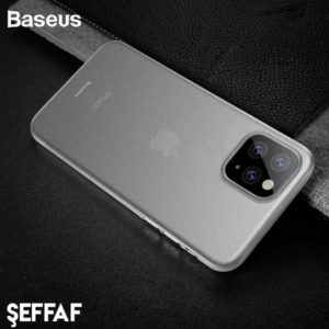 Baseus Wing Case İPhone 11 Pro 5.8  Ultra İnce Lux Mat Şeffaf Kılıf-(5775)