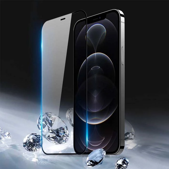 Dux Ducis iPhone 12 - 12 Pro 6.1inç Tempered Cam Ekran Koruyucu 10D Full Kaplama-(5775) - Görsel 3