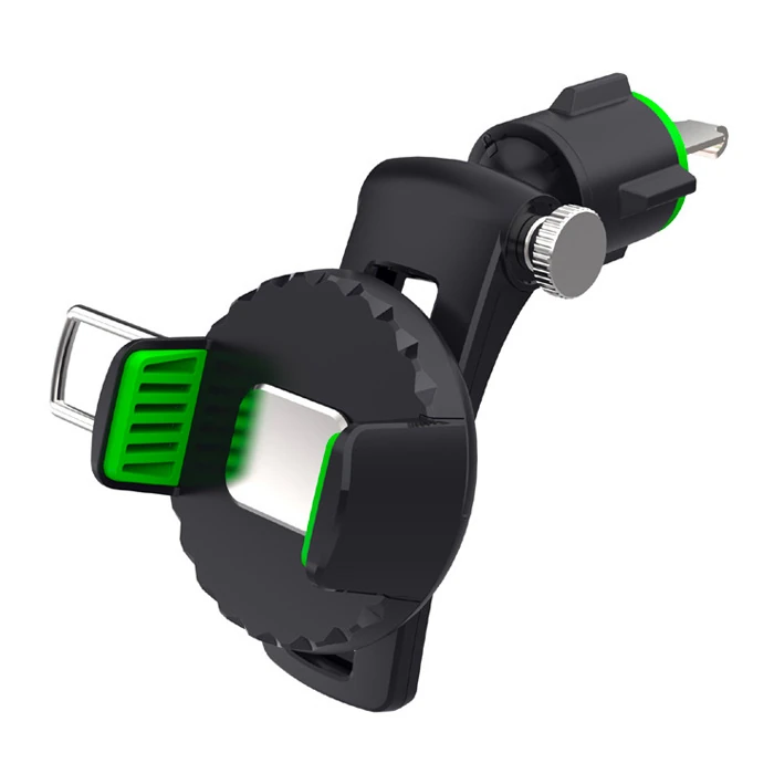 Ally 360 Dönebilen Araç Klima Havalandırma Bölmesi Kancalı Telefon Tutucu-(5775) - Görsel 2