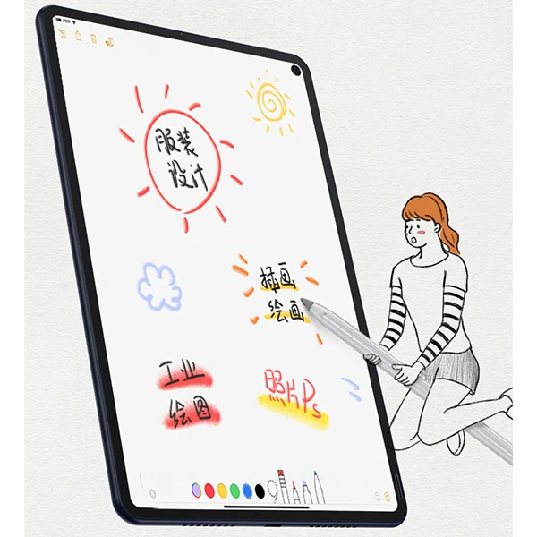 ALLY MatePad Pro 10.8 Paper Like Film Darbe Emici Pet Ekran Koruyucu-(5775) - Görsel 4