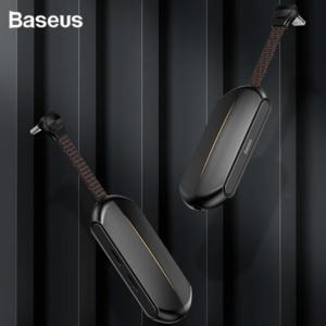 Baseus L47 3in1 2X iPhone Lightning başlık Ve 3.5mm Kulaklık Çıkışlı Şarj Adaptörü-(5775)
