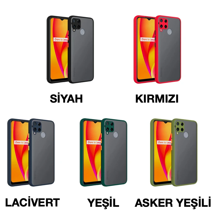 SM Galaxy A12 - M12 - F12 Kamera Korumalı Premium Silikon Kılıf-(5775) - Görsel 6