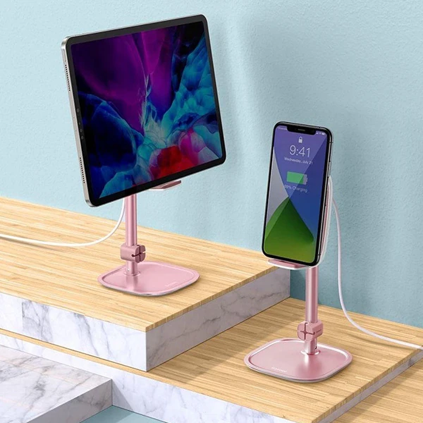 Baseus Literary 15W Kablosuz Şarj Masaüstü Telefon Tutucu Stand Wireless Şarj-(5775) - Görsel 3