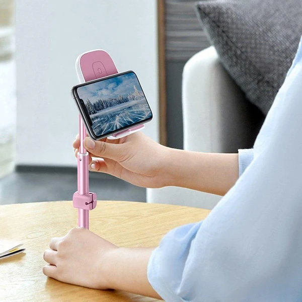 Baseus Literary 15W Kablosuz Şarj Masaüstü Telefon Tutucu Stand Wireless Şarj-(5775) - Görsel 5