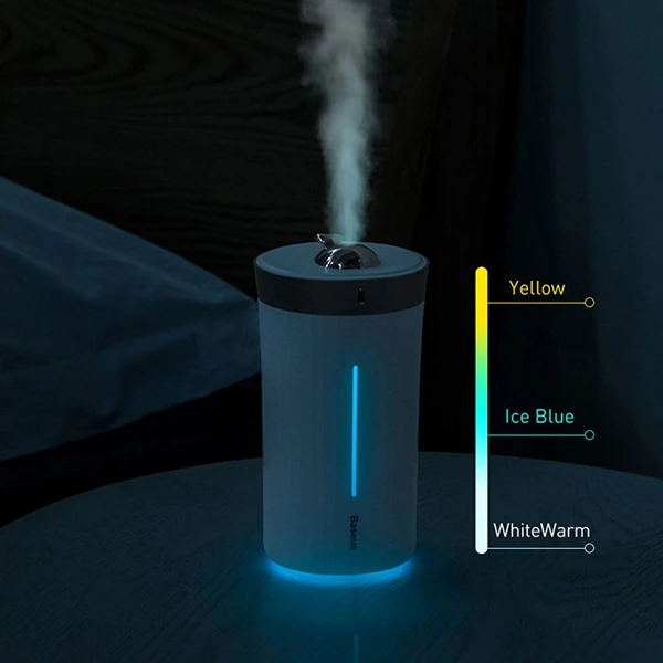 Baseus Whale Araç ve Ev Ultrasonik Hava Nemlendirici Gece Lambası-(5775) - Görsel 5