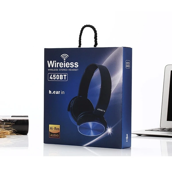 Ally 450 BT 5.0 Kablosuz Kulak Üstü Bluetooth Kulaklık-(5775) - Görsel 4