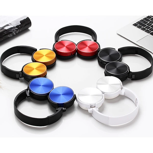 Ally 450 BT 5.0 Kablosuz Kulak Üstü Bluetooth Kulaklık-(5775) - Görsel 5