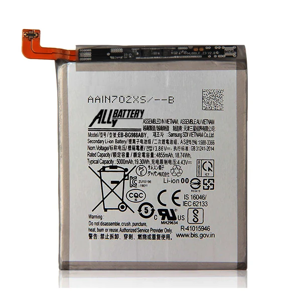 ALLY SM Galaxy S20 Ultra G988B Pil Batarya EB-BG988ABY-(5775)