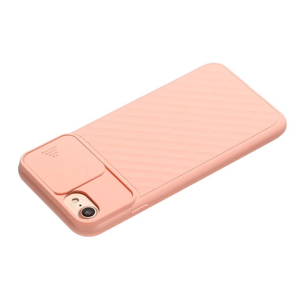 iPhone SE3-SE2 İPhone 8-7 Kılıf Kamera Kapatan koruyucu Sürgülü Kılıf-(5775) - Görsel 4