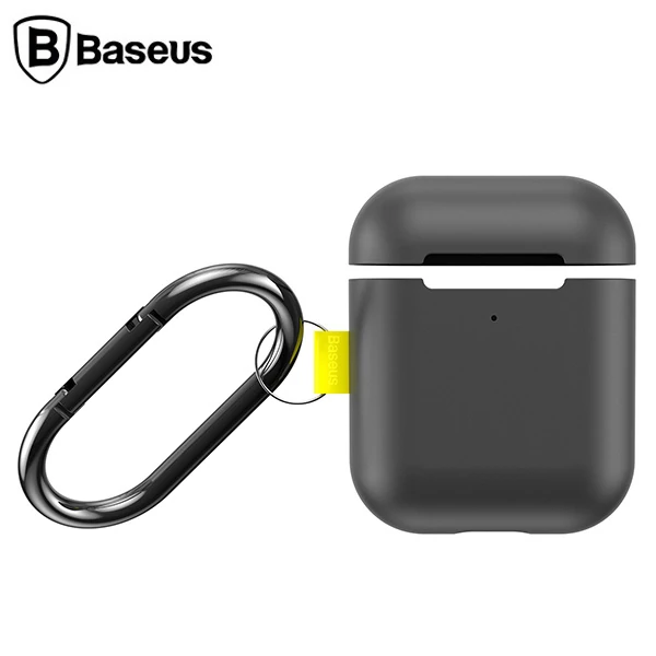 Baseus Woven Label Hook AirPods 1/2 Koruma kılıf+Anahtarlık-(5775) - Görsel 2