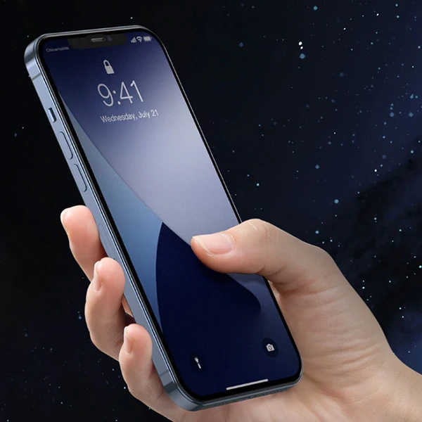 Baseus 0.25MM İPhone 12 Mini 5.4 3D Full Kırılmaz Cam Ekran Koruyucu 2adet-(5775) - Görsel 5