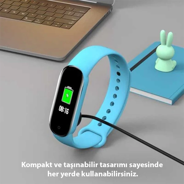 Xiaomi Mi Band 7- 6 Mİ band 5 USB Şarj Kablosu 50CM-(5775) - Görsel 4