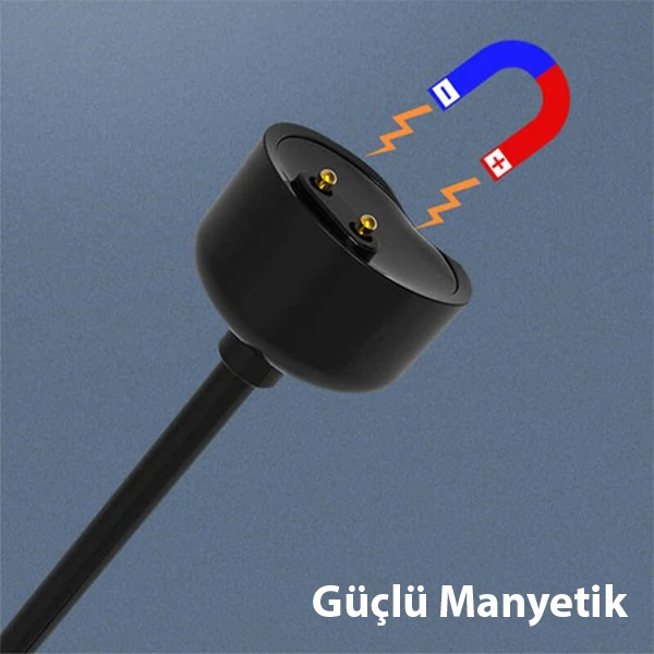 Xiaomi Mi Band 7- 6 Mİ band 5 USB Şarj Kablosu 50CM-(5775) - Görsel 5